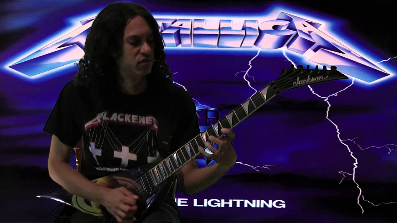 Ride the Lightning Metallica Guitar Cover by Kevin M Buck