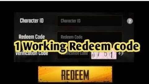 TODAY NEW REDEEM CODE PUBG MOBILE !Latest 4  Redeem Codes Rewards | PUBG REDEEM CODE TODAY 2021