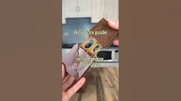 Zo tempereer je chocolade, de EENVOUDIGE manier!