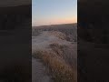 sunrise at the badlands national park