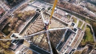 ПРОБРАЛИСЬ НА КРЫШУ ГЛАВНОГО ТЕЛЕЦЕНТРА СТРАНЫ, ПЕРВОГО НАЦИОНАЛЬНОГО КАНАЛА / ЗАРУФИЛИ КАРАНДАШ ПРОБРАЛИСЬ НА КРЫШУ ГЛАВНОГО ТЕЛЕЦЕНТРА СТРАНЫ, ПЕРВОГО НАЦИОНАЛЬНОГО КАНАЛА / ЗАРУФИЛИ КАРАНДАШ