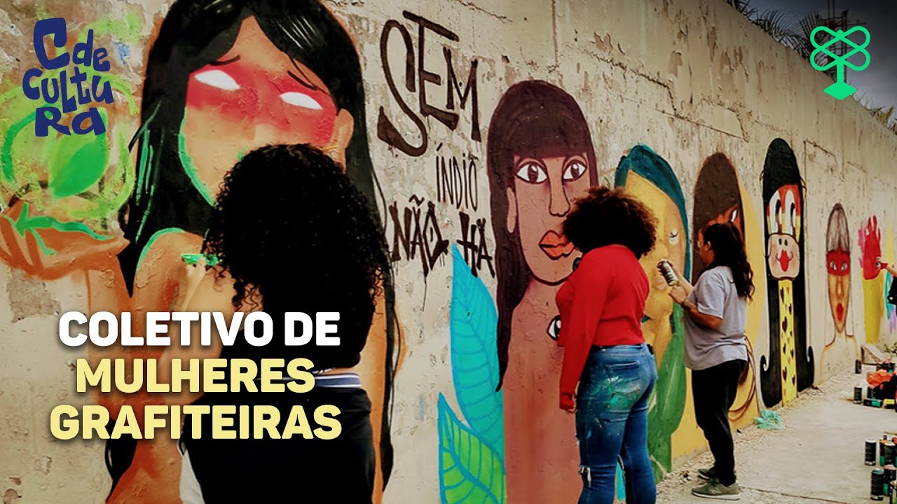 Projeto visa dar visibilidade às grafiteiras e revitalizar bairros de São Paulo