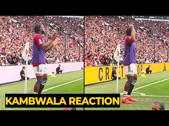 United fans praised Willy Kambwala attitude after spotted joining with George Best chants yesterday class=