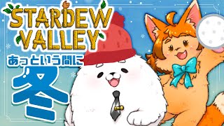 【スタデュ―バレー】冬だ～！銀世界だ～！寒いんだぁ！⛄