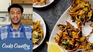 How to Make Crispy Vegetable Fritters