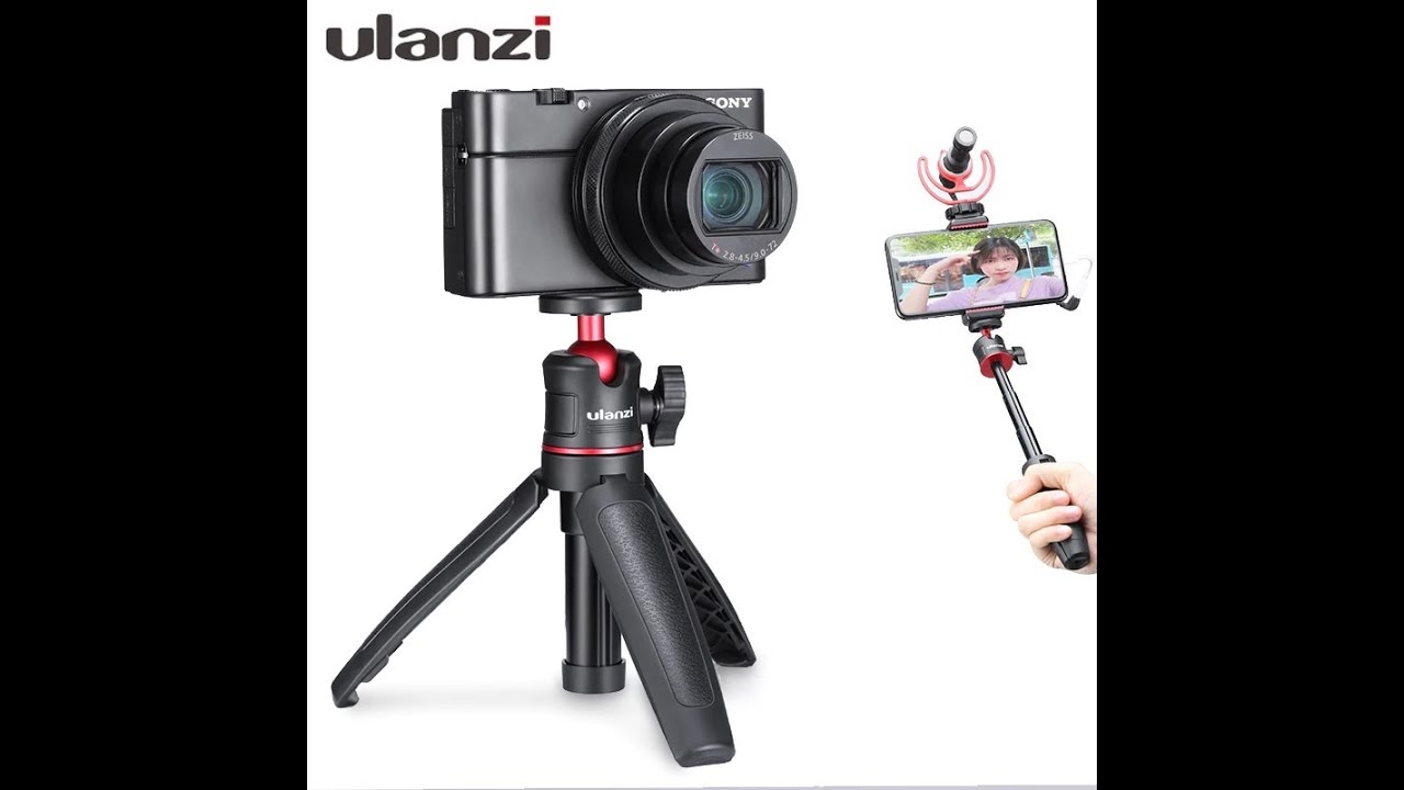Support Rotule 360 Trépied ULANZI MT-08 : Le Mini Trépied Compact Et Ultra-léger Pour Vos Voyages Et Vlogs Trépied Vlog Rotule 360