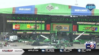 An inside look at the NFL Draft Experience outside Lambeau Field