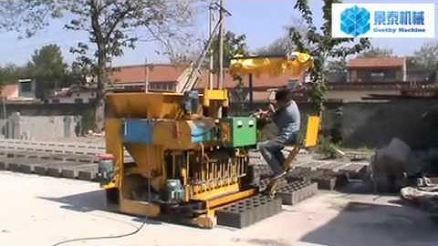 mobile block machine,mobile brick machine from geethy machine