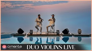 @DuoViolins Live at Amente Lefkada | Amazing Violin Covers 🎻| Amente Lefkada