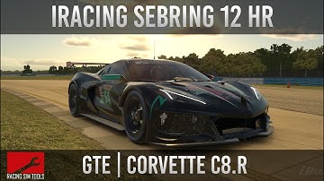 iRacing 12 hr of Sebring, PT 2, RacingSimTools.com