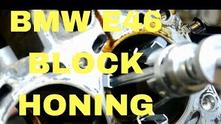 Engine block cylinders honing BMW e46 M54TU/M54