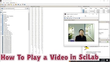 How to play a video in scilab | Play a video file in scilab