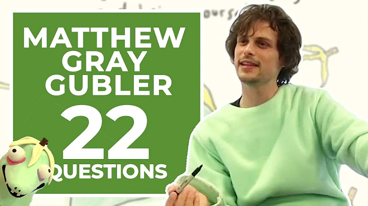 Matthew Gray Gubler Answers 22 Questions About Him...