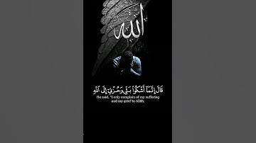 قرآن كريم (قال انما اشكو بثي وحزني الى الله) تلاوة من سورة يوسف [القارئ حمزه الفار]