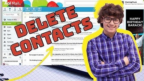 How to Delete Contacts in Aol Mail 2025?