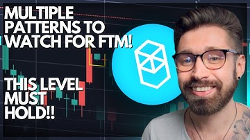 FANTOM PRICE PREDICTION 2022👑MULTIPLE PATTERNS TO WATCH FOR FTM! - THIS LEVEL MUST HOLD💎NEXT TARGETS