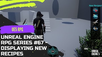 Unreal Engine Tutorial RPG Series #67 - Displaying Learned Recipes