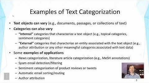 Text Mining and Analytics || 03 07 3 7 Text Categorization Motivation 00 14 37