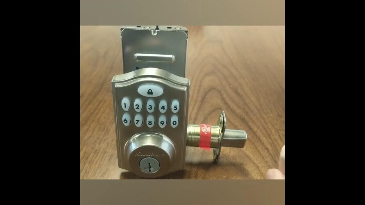 Kwikset Smartcode 914 - How to Factory Reset - YouTube