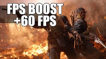 Battlefield 1 Change Setting To Unlock +60FPS | Quick & Easy