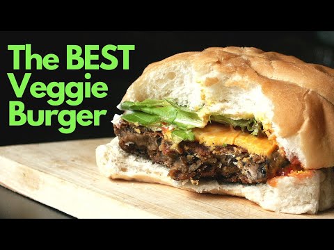 BEST Veggie Burger~vegan/gluten free~no weird ingredients - YouTube