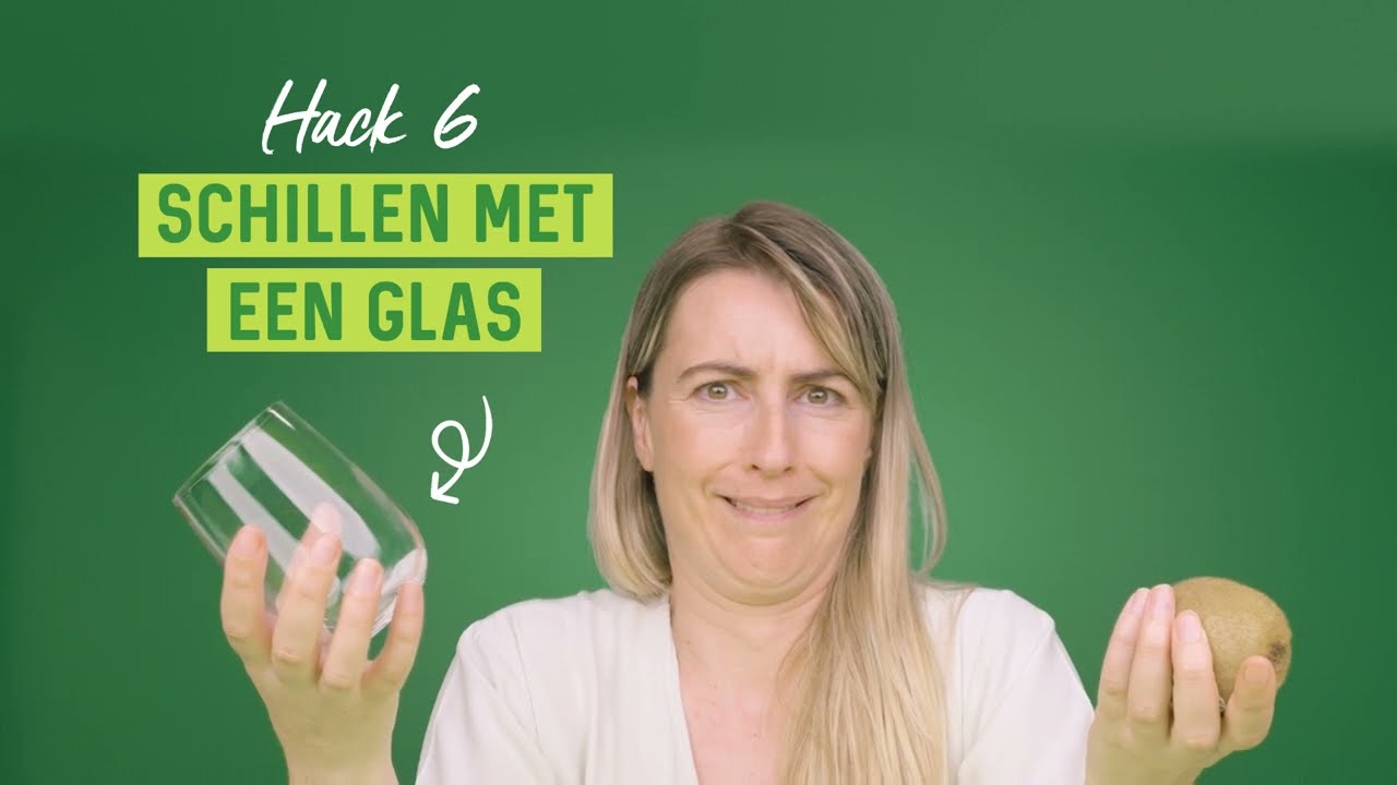 KIWIMANIEREN: Met glas