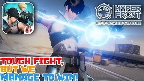 Trying THUNDER In HYPER FRONT Ranked Match! (Tagalog)