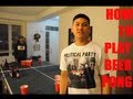 HOW TO PLAY BEER PONG