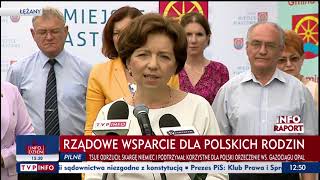 Minister Maląg Polityka Prorodzinna To Polska Racja Stanu