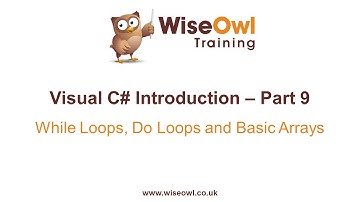 C# Introduction Part 9 - While Loops and Do Loops