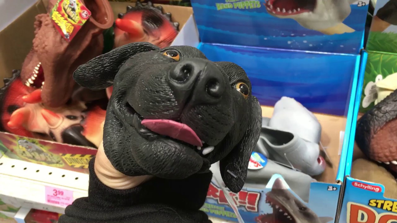 Dog puppet! - YouTube