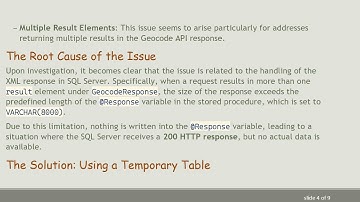 Resolving Google Geocode API Response Issues in SQL Server