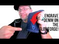 How To Engrave Denim On The Glowforge