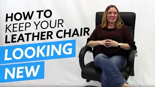 How To Clean and Care For Your Leather Office Chair