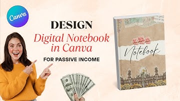 Make Money Selling Digital Notebooks! Easy Canva Tutorial for Beginners