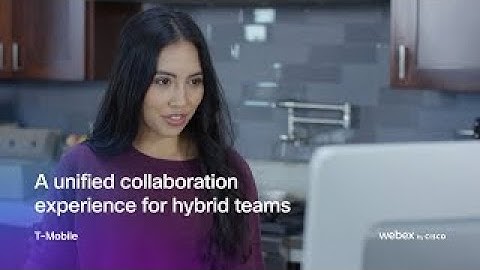 T-mobile upgrades to a better collaboration experience  |  Webex Suite