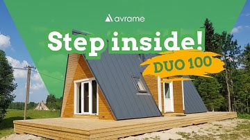 A-frame House Tour | Avrame DUO 100