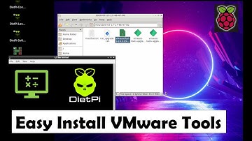 VMware tools in DietPi Virtual Machine | Custom Server