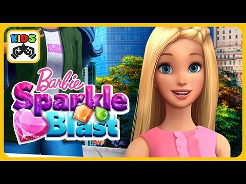 Самоцветы для Барби в игре для девочек Barbie Sparkle Blast от Mattel * iOS | Android геймплей