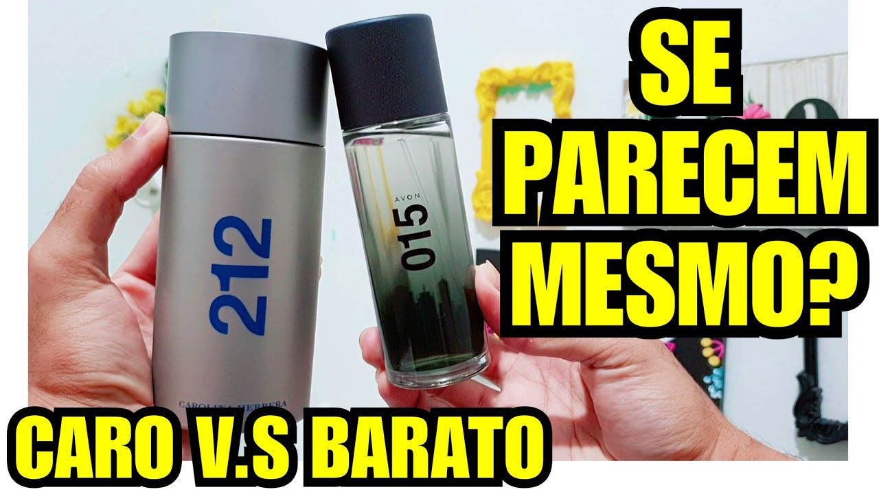 Resenha do Perfume 015 Avon e Comparação com o 212 Men NYC Carolina Herrera  - YouTube