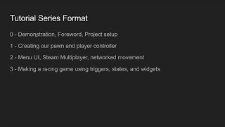 Unreal - C++ - Demo, Foreword, and Project Setup  - Part 0/3