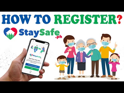 Paano mag register sa Staysafe App  | How to create Stay Safe  Account