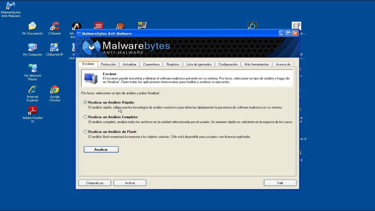 eliminar virus de publicidad en android Tutorial MalwareBytes (como descargar, instalar, actualizar y analizar)