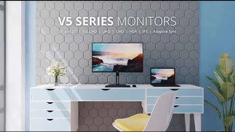 AOC V5 Series - Videoconferencing Monitors for Business Users and Advanced Home Office