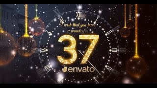 After Effects Template: New Year Countdown