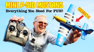 Volantex Mini P-51D Mustang ver 2 - Fun Fun Fun - Review
