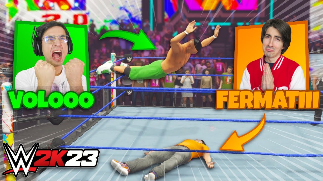 ADDIO GIOSEPH 🤯 TUBERANZA VOLA e GIOSEPH VIENE DISTRUTTO su WWE2K23 😱