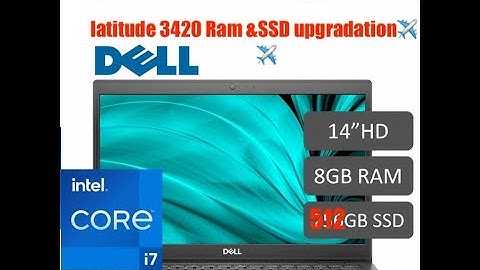 🛠️ Dell Latitude 14 3420 - disassembly and upgrade options I7/512/8/win10pro
