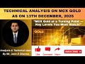 Technical Analysis on MCX Gold | "MCX Gold at a Turning Point — Key Levels You Must Watch!"