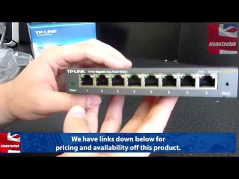 TP-LINK SG108e 8-Port Gigabit Switch {Unboxing & Overview}